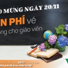 KHUYẾN MÃI NGÀY NHÀ GIÁO VIỆT NAM 20/11